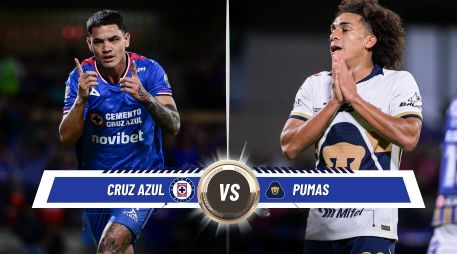En el marco de la fecha 17, la Máquina celeste recibirá en cancha neutral a unos aguerridos Pumas que quieren Liguilla. ESPECIAL / CANVA e IMAGO7