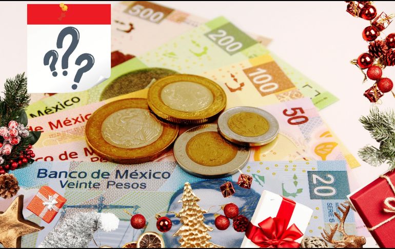 La Navidad en México, así como las fiestas de Año Nuevo, son motivo para que los trabajadores en nuestro país reciban el pago de su aguinaldo. ESPECIAL / CANVA