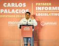 El legislador reconoció las acciones del Gobierno Federal hacia Jalisco, principalmente con los programas sociales. EL INFORMADOR/J.ACOSTA