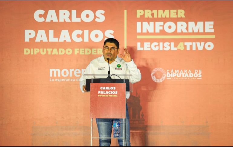 El legislador reconoció las acciones del Gobierno Federal hacia Jalisco, principalmente con los programas sociales. EL INFORMADOR/J.ACOSTA