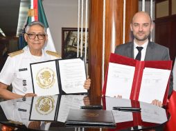 La firma del documento ocurre un día después de la visita oficial del presidente de Francia, Emmanuel Macron, a México. ESPECIAL.