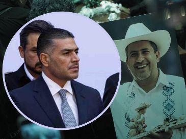 Durante su intervención, Harfuch ofreció sus condolencias a los familiares del entonces alcalde independiente de Uruapan. SUN / H. Salvador