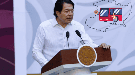 Mario Delgado presentó un plan de expansión para asegurar que ningún joven se quede sin estudiar. SUN / H. SALVADOR / CANVA