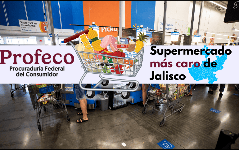 En este supermercado encuentras los precios más altos de todo Jalisco para adquirir la Canasta Básica; se encuentra en Zapopan. EL INFORMADOR / ARCHIVO