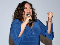 Angélica Vale se mostró conmovida al hablar de la situación, afirmando que su separación tuvo lugar hace ocho meses. SUN/ARCHIVO