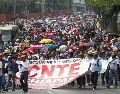 La CNTE prevé bloqueos, marchas y plantones como parte de sus jornadas de protesta nacional. EFE/ARCHIVO