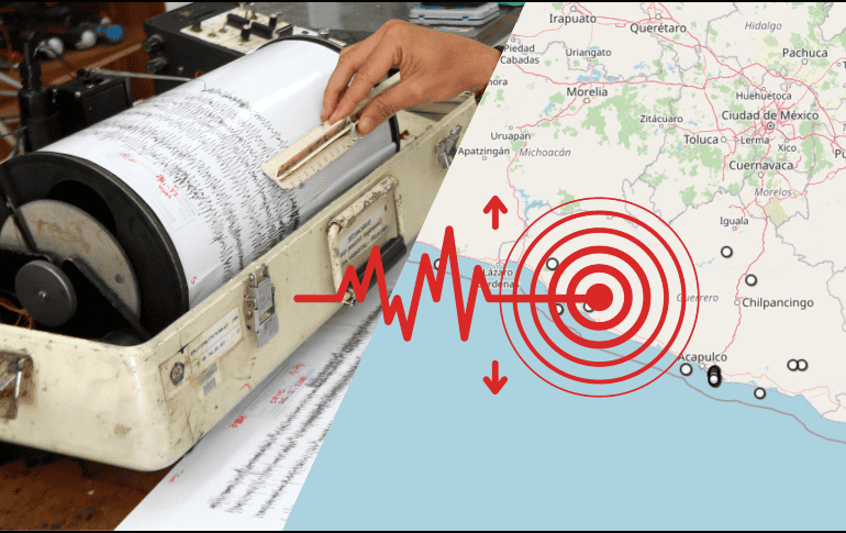 Durante las primeras horas del 12 de noviembre, se presentó actividad sísmica en Guerrero. EFE / ARCHIVO / ESPECIAL / Sistema Sismológico Nacional