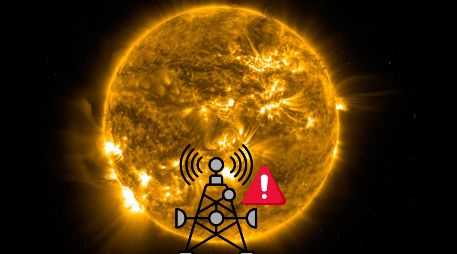 Está previsto que la tormenta alcance durante el día de hoy su máxima intensidad, por lo que la NOAA ha elevado el nivel de alerta hasta el 'G4' (severa).  ESPECIAL / UNAM