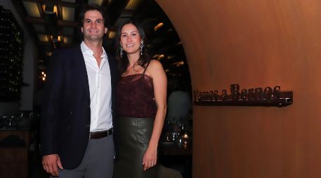 Rodrigo Hecht y Natalia Álvarez. GENTE BIEN JALISCO / Inauguración oficial del restaurante Bernos