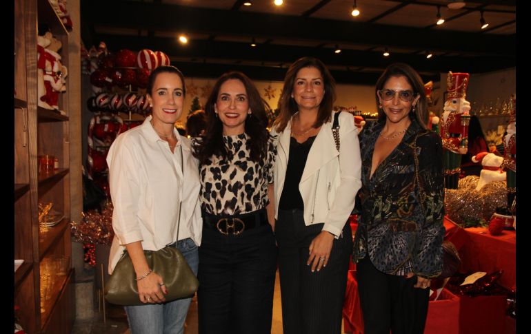 Luly Morales, Gina Padilla, Viviana Rubalcaba y Magda Fernández. GENTE BIEN JALSICO / Revista del 14 de noviembre 2025