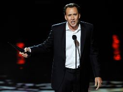 Nicolas Cage entendiendo los premios Maverick en 2011 AP/ARCHIVO