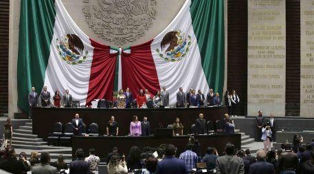 Los pronunciamientos fueron emitidos por Ricardo Monreal Ávila (Morena), Carlos Alberto Puente Salas (PVEM) y Reginaldo Sandoval Flores (PT). SUN/ ARCHIVO