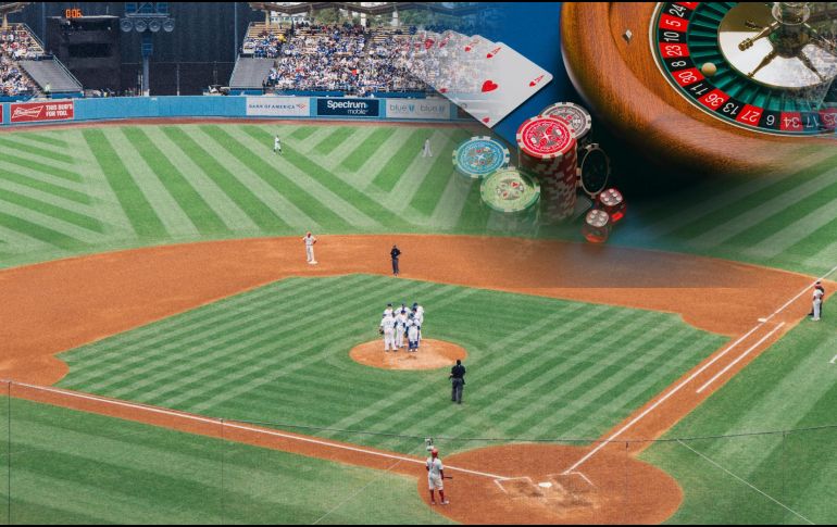 Las cuatro principales ligas deportivas de EU han adoptado las apuestas legales y han formado asociaciones con empresas de apuestas deportivas, e insisten en que la integridad del deporte es lo más importante. ESPECIAL / CANVA