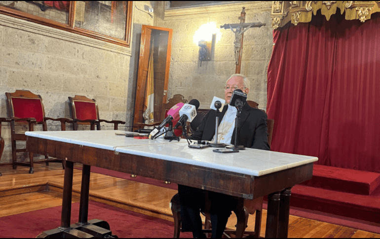 Robes Ortega lamentó que estos hechos registrados el sábado 15 de noviembre “manchen” la manifestación pacífica