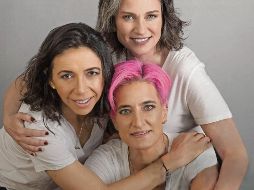 Laura Manzo, Valeria Stoopen Barois y Adina Chelminsky, listas para su encuentro con los tapatíos. CORTESÍA