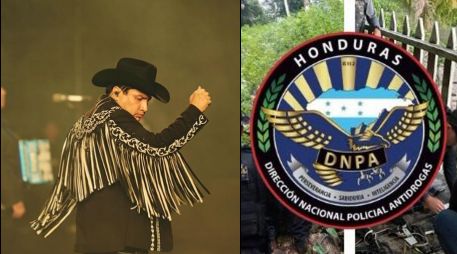 Esto dijo Julión Álvarez luego de que se dijera que su piloto había sido detenido en Honduras por nexos con el crimen organizado. ESPECIAL / INSTAGRAM @lospasosdejulion / X: @DNPA_Honduras