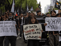 Autoridades abrieron investigaciones internas por incidentes ocurridos durante la manifestación para revisar protocolos. SUN/ARCHIVO