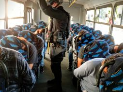 El traslado al penal de Puente Grande, la puesta a disposición ante la autoridad jurisdiccional. CORTESÍA