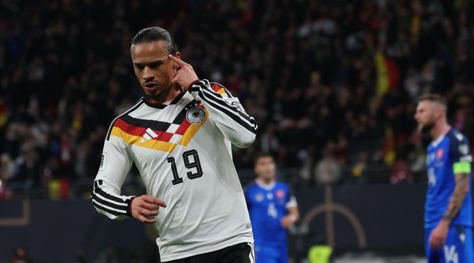 Leroy Sané fue el encargado de marcar dos goles para la victoria de los teutones. EFE/F. Singer