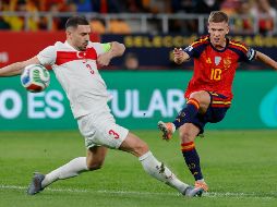 Dani Olmo abrió el marcador para la Selección española al minuto 3. EFE/J. Vidal