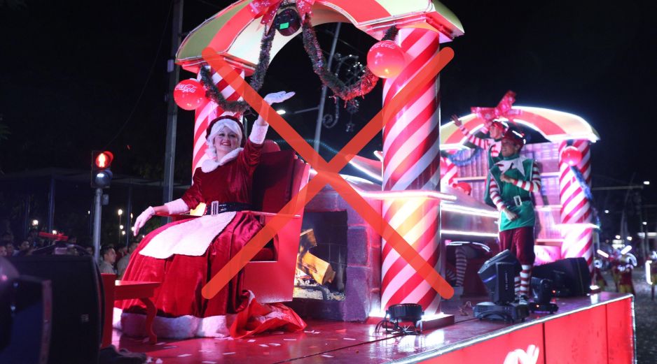 Señalan que es estrategia publicitaria disfrazada de desfile navideño familiar. EL INFORMADOR / ARCHIVO