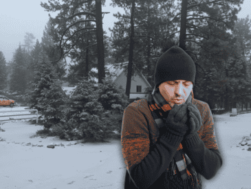 Las imágenes de la nevada fueron compartidas por la Comisión Nacional de Áreas Naturales Protegidas (Conanp). X / @conagua_clima