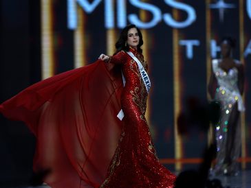 Figuras como Samuel García y Alejandro Moreno felicitaron a la Miss Universo mexicana desde sus redes sociales. EFE / R. Yongrit