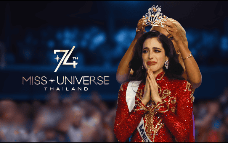 En redes sociales circulan videos del momento de los abucheos a Fátima Bosch. EFE/EPA/R. Yongrit ESPECIAL/Miss Universe