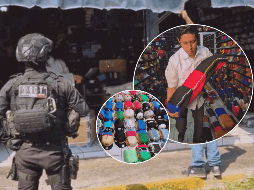 Guadalajara fue, por segunda ocasión en el año, la sede de cuatro operativos realizados por personal del IMPI; en esta ocasión, las labores se llevaron a cabo en San Juan de Dios. CORTESÍA / IMPI