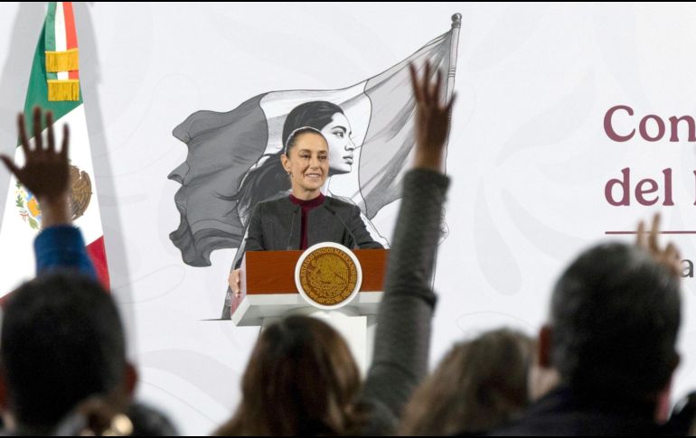 Durante su visita a Oaxaca, la Presidenta afirmó que no traicionará los principios del movimiento y que su gobierno trabaja para servir al pueblo. EFE/ARCHIVO