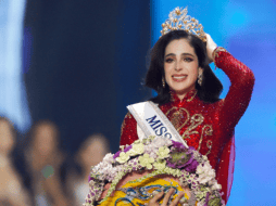 Pemex negó que exista una relación con los dueños del concurso Miss Universo y el reciente triunfo de la mexicana Fátima Bosch, hija de un directivo de la empresa petrolera. EFE/EPA/R. Yongrit