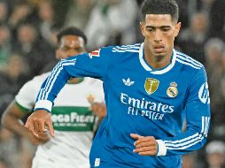 El delantero inglés anotó el gol del empate para el club blanco. AFP