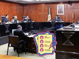 A favor del proyecto se pronunciaron los ministros Figueroa Mejía, Yasmín Esquivel Mossa, Loretta Ortiz Ahlf, Arístides Guerrero García y el ministro presidente de la SCJN Hugo Aguilar Ortiz. SUN / ESPECIAL