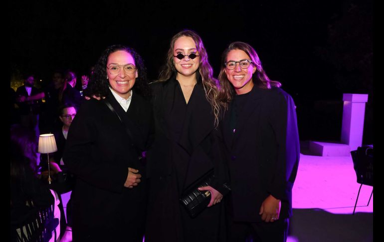 Mercedes Sáenz,  Valeria Bross y Alejandra Ross. GENTE BIEN JALISCO / A. Martínez