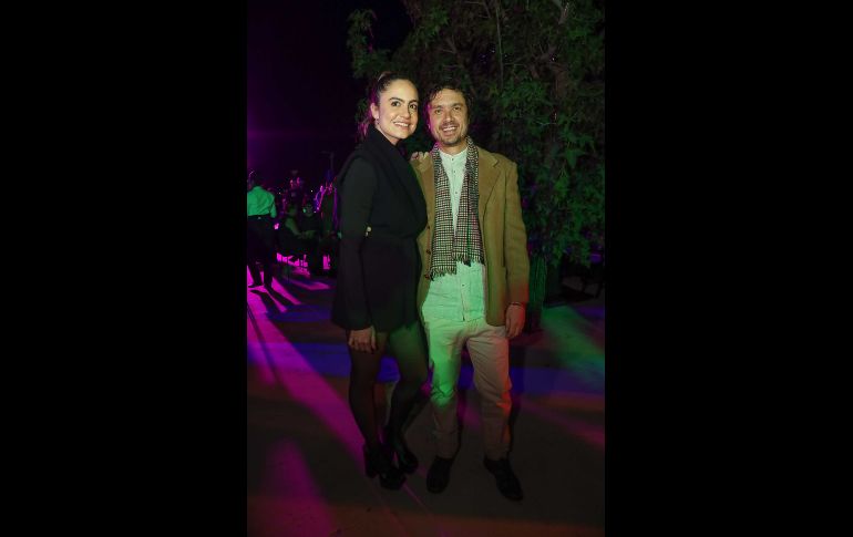 Zaira González y Álvaro Arce. GENTE BIEN JALISCO / A. Martínez