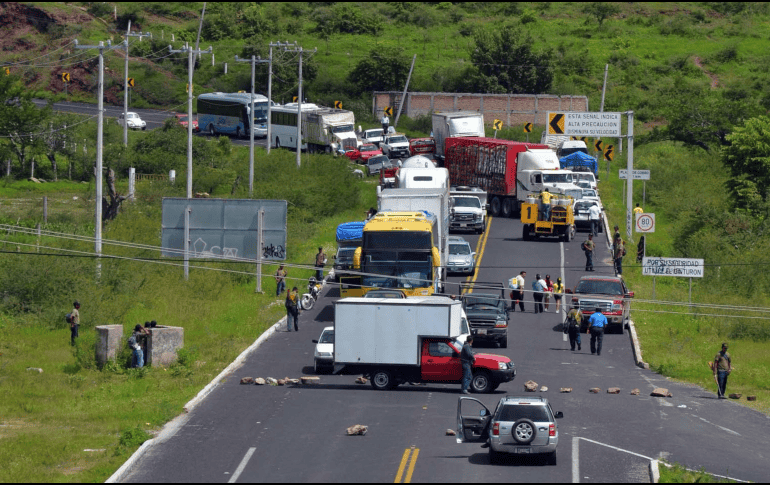 La ANTAC advirtió desde sus redes sociales que continuarán los bloqueos a lo largo del país. NTX / ARCHIVO 