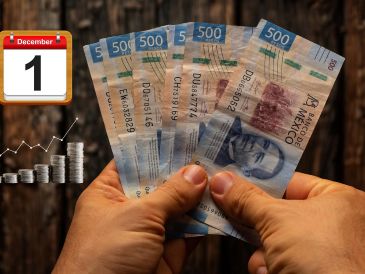 Desde el primer minuto del miércoles 1 de enero de 2025 entró en vigor el aumento de 12% al salario mínimo anunciado en diciembre de 2024, aunque con el anuncio se sabe que aumentará. ESPECIAL / CANVA