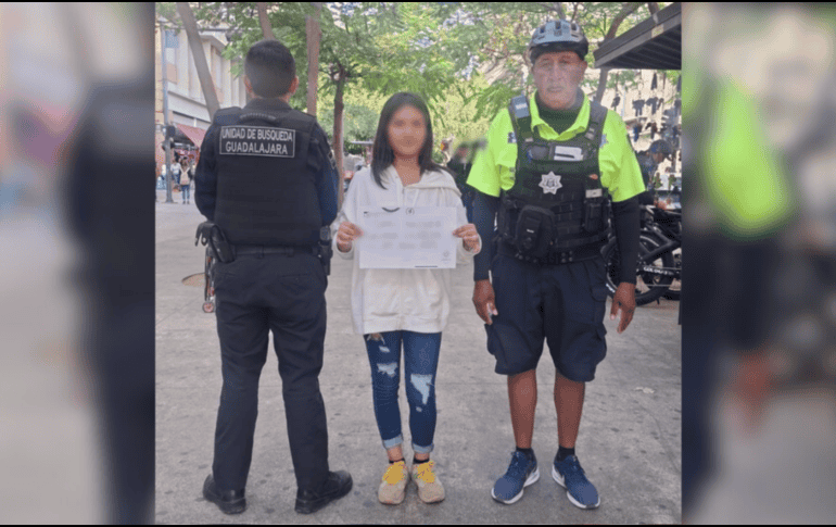 No se informaron las condiciones de la desaparición de la menor ni qué se encontraba haciendo en Guadalajara. CORTESÍA