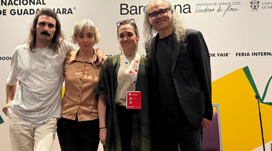 Dentro del programa FIL Pensamiento se llevó a cabo un encuentro entre Ingrid Guardiola, Gabriel Ventura y Joselo Rangel. EL INFORMADOR/ H. NAVARRO.