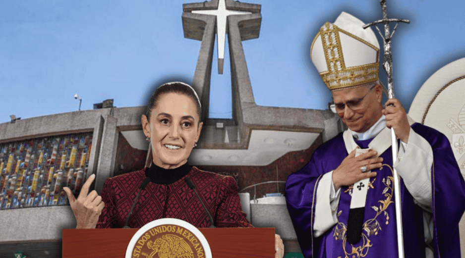 Sheinbaum consideró que una visita papal tendría un gran significado por la profunda devoción a la Virgen de Guadalupe en México. EFE/J. Méndez EFE/EPA/Vaticano NTX/ARCHIVO