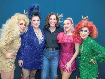 Marisa Lazo durante la alfombra roja de “Mentiras, el concierto”. GENTE BIEN JALISCO / Revista del 5 de diciembre 2025