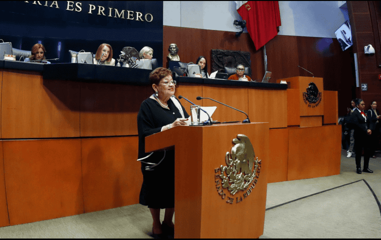 Desde sus cuentas oficiales y presumiendo el sello de la FGR en su perfil, la nueva fiscal general de México agradeció 