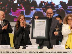 La rectora de la UdeG también reconoció la aportación que representó Raúl Padilla López a la universidad. EL INFORMADOR / A. Navarro