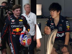 Verstappen no dudó en agradecer al equipo Red Bull y, especialmente, a Tsunoda, reconociendo que su colaboración marcó diferencia en un momento decisivo. EFE/ A. HAIDER.