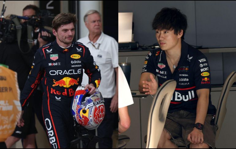 Verstappen no dudó en agradecer al equipo Red Bull y, especialmente, a Tsunoda, reconociendo que su colaboración marcó diferencia en un momento decisivo. EFE/ A. HAIDER.
