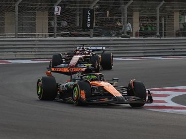 La carrera no fue un espectáculo de rebases ni de duelos rueda a rueda; fue, más bien, una batalla de nervios. EFE / A. Haider