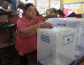 La consejera presidenta del ente electoral de Honduras, Ana Paola Hall, atribuyó este sábado a "problemas técnicos" la paralización del sistema de escrutinio de los comicios. EFE / ARCHIVO