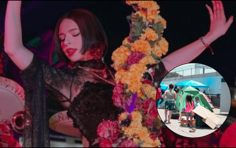 Ángela Aguilar cumple promesa a inicio de gira en Estados Unidos y comparte en entrevista su quehacer altruista. INSTAGRAM/@angela_aguilar_/UNSPLASH/Barbara Zandoval