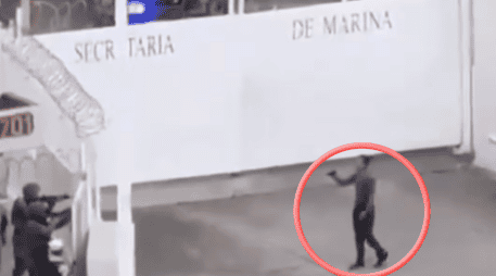 La Secretaría no especifica si el objeto era un arma o una réplica. ESPECIAL