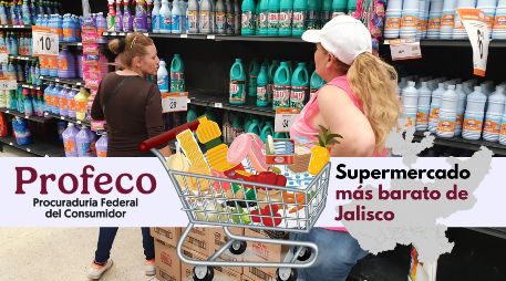 En este supermercado encuentras los precios más bajos de todo Jalisco para adquirir la Canasta Básica; se encuentra en Tonalá. EL INFORMADOR / ARCHIVO